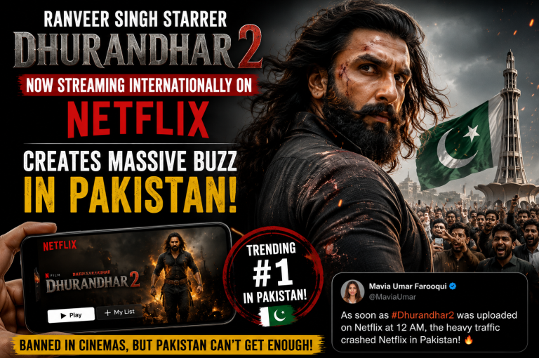 Dhurandhar 2 on netflix in pakistan